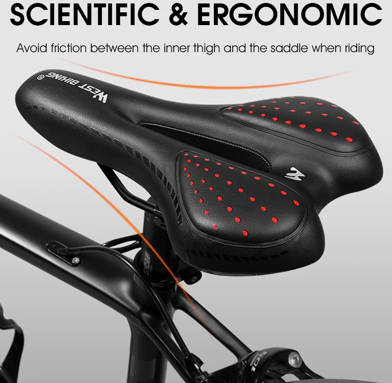 SELIM ERGONÔMICO P/ CICLISMO MTB 02