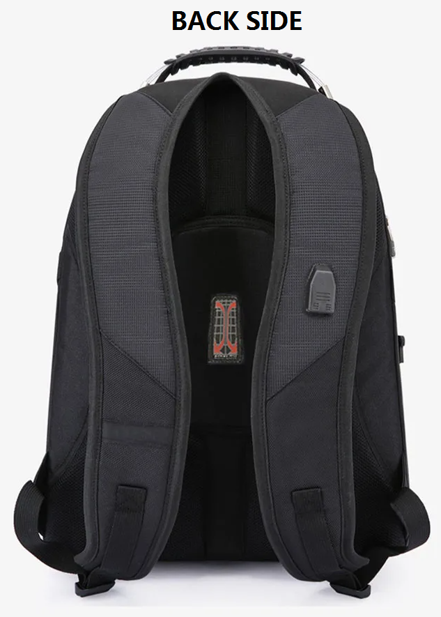 MOCHILA MULTIFUNCIONAL 15" + BRINDE (CARREGADOR P/ CELULAR PORTÁTIL) 01