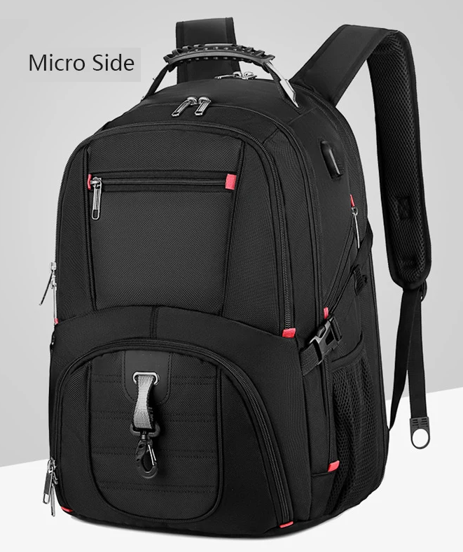 MOCHILA MULTIFUNCIONAL 16" + BRINDE (CARREGADOR P/ CELULAR PORTÁTIL) 03