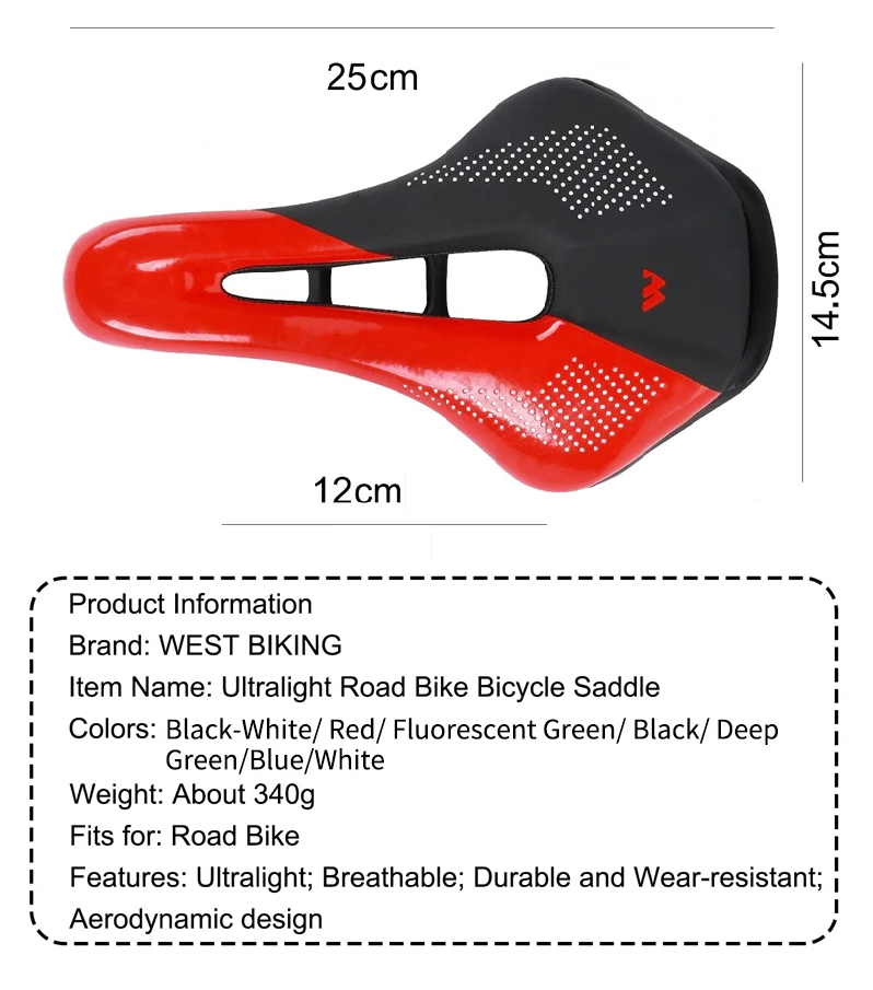 SELIM ERGONÔMICO P/ CICLISMO ESTRADA