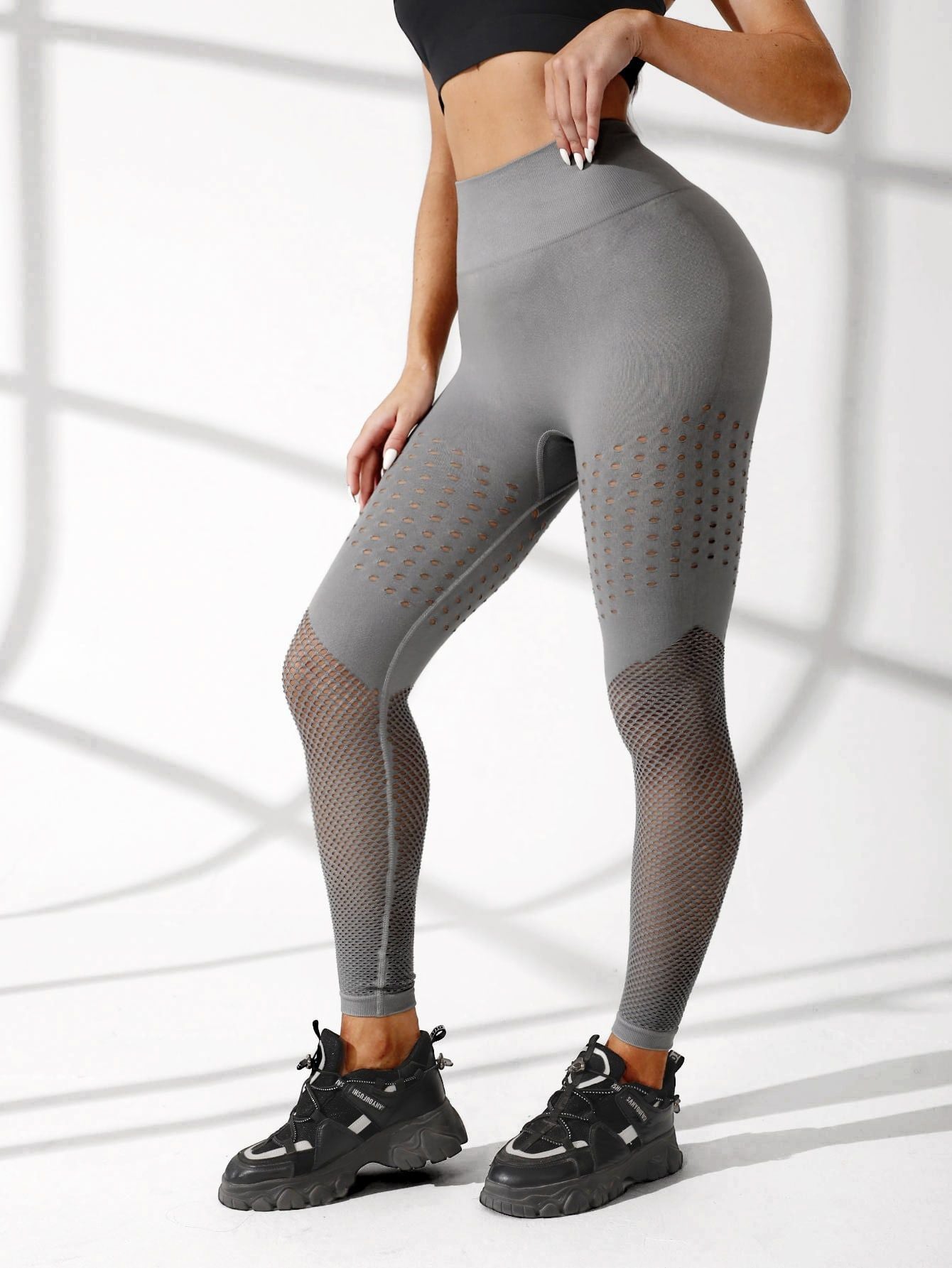 CALÇA/LEGGING S/ COSTURA C/ CINTURA ALTA - LIFT BUTT 06