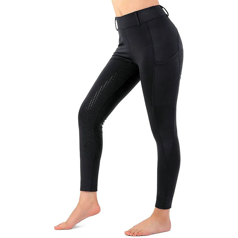 CULOTE/LEGGING COM FULL GRIP P/ EQUITAÇÃO - FEM. (ADULTO) 04