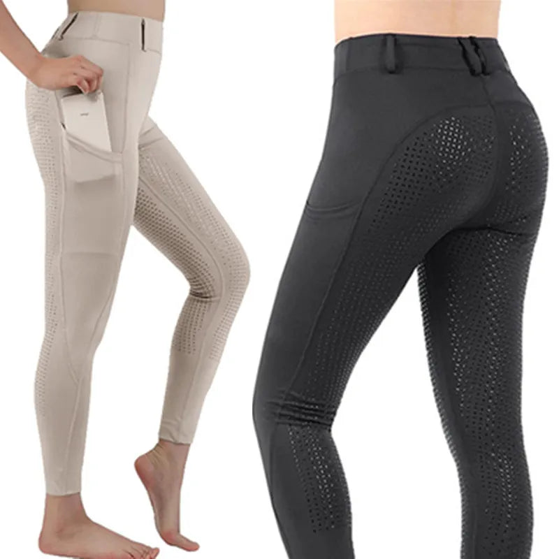 CULOTE/LEGGING COM FULL GRIP P/ EQUITAÇÃO - FEM. (ADULTO) 04