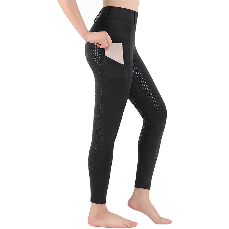 CULOTE/LEGGING COM FULL GRIP P/ EQUITAÇÃO - FEM. (ADULTO) 04