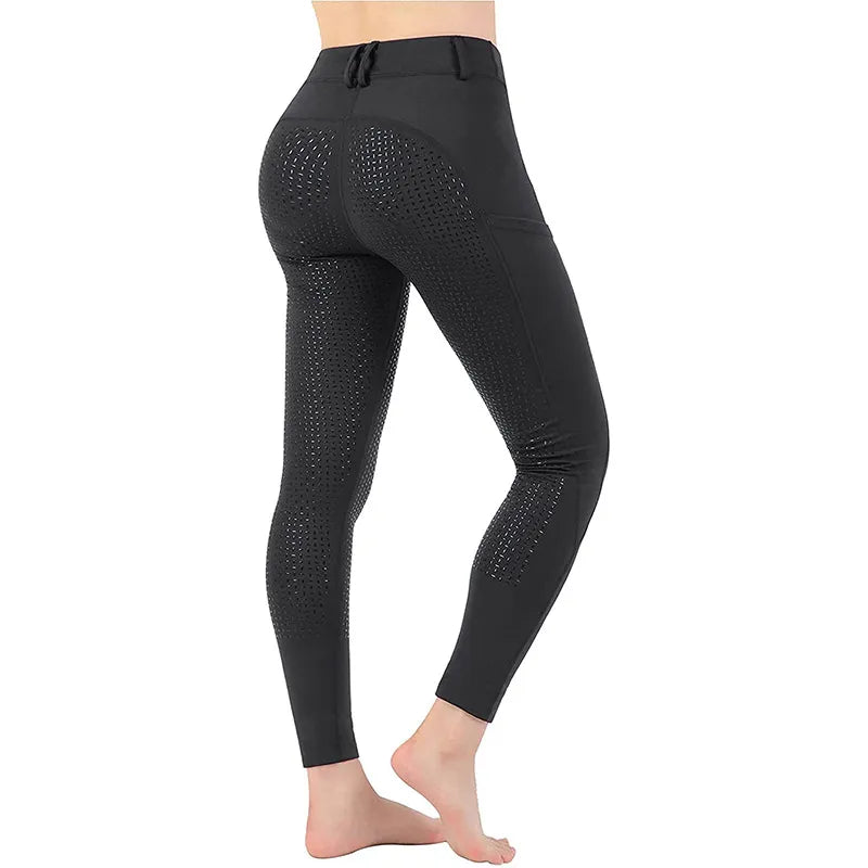 CULOTE/LEGGING COM FULL GRIP P/ EQUITAÇÃO - FEM. (ADULTO) 04