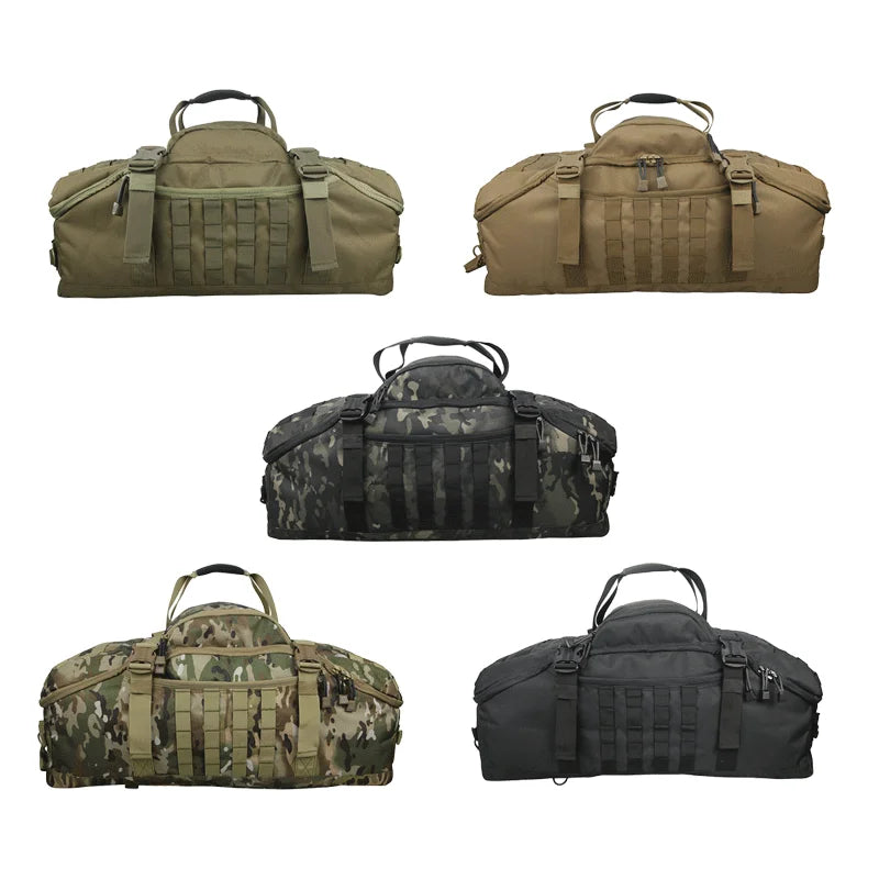 MOCHILA/SACO TÁTICO MILITAR 40L/60L/80L