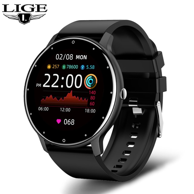 SMARTWATCH H11 ULTRA "LIGE" 2021 P/ USO EM ATIV. FÍSICAS, CASUAIS E LAZER