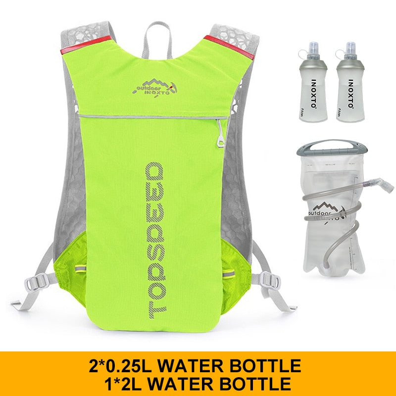 MOCHILA DE HIDRATAÇÃO P/ CICLISMO/CORRIDA - ÁGUA 2.0/2.5 L