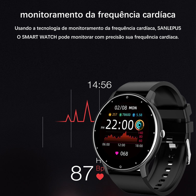 SMARTWATCH H11 ULTRA "LIGE" 2021 P/ USO EM ATIV. FÍSICAS, CASUAIS E LAZER