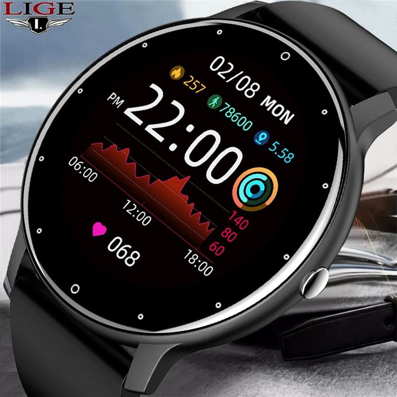 SMARTWATCH H11 ULTRA "LIGE" 2021 P/ USO EM ATIV. FÍSICAS, CASUAIS E LAZER